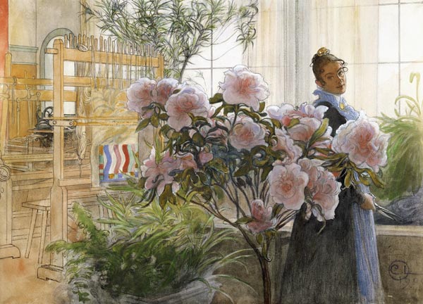 Azalee von Carl Larsson