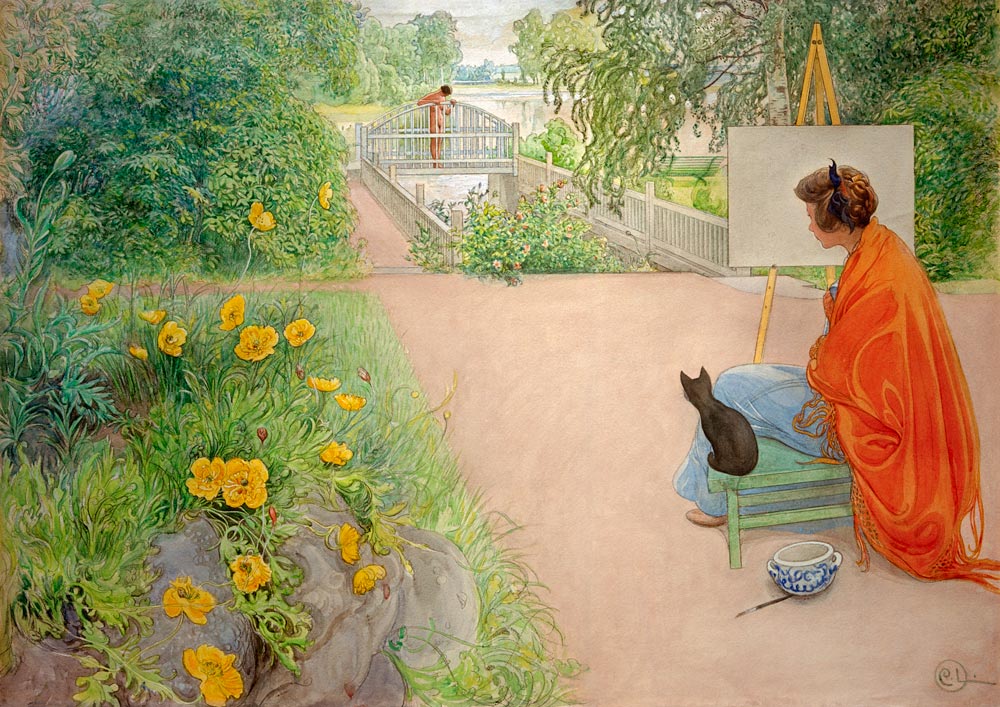Die Brücke von Carl Larsson