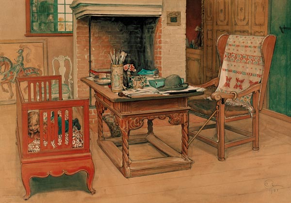 Versteckspiel von Carl Larsson