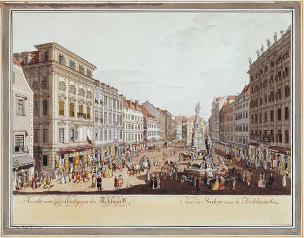 Wien, Graben von Carl Schütz