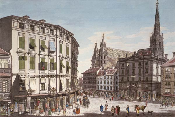 Wien, Stock im Eisen-Platz von Carl Schütz