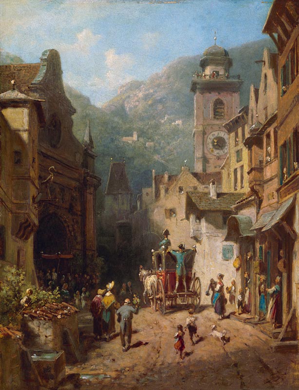 Der Besuch des Landesvaters von Carl Spitzweg
