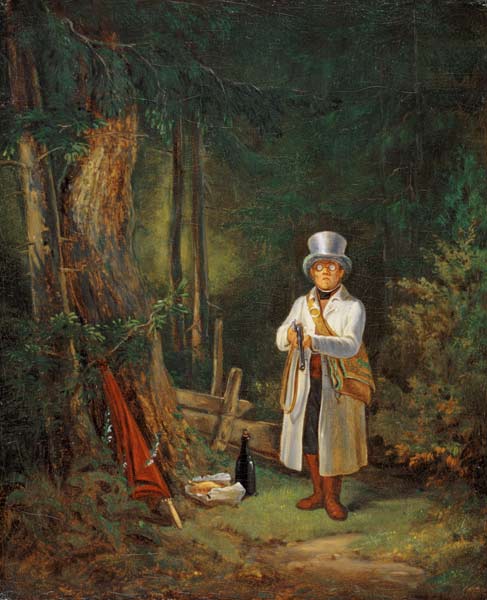 Der Sonntagsjäger von Carl Spitzweg
