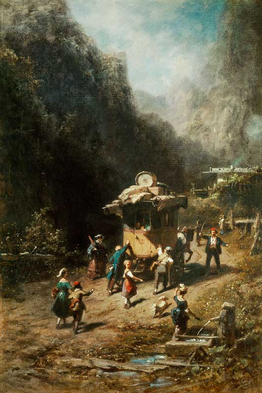 Fahrendes Volk von Carl Spitzweg