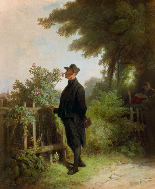 Rosenduft-Erinnerung von Carl Spitzweg