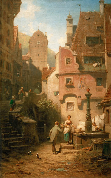 Eternal Proposer von Carl Spitzweg