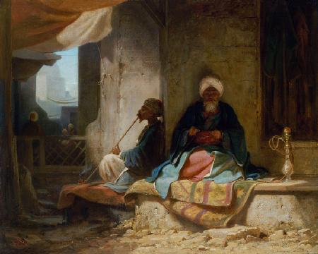 Im türkischen Bazar 1860