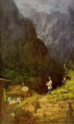 Tiroler Mauthaus von Carl Spitzweg