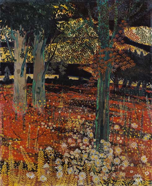 Kastanienwald. von Carl Strathmann