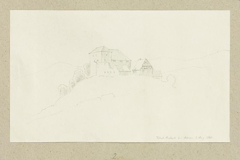 Burg Rodeck von Carl Theodor Reiffenstein