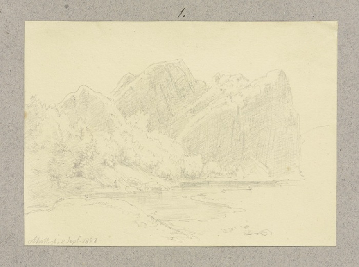 Felshang im Ahrtal von Carl Theodor Reiffenstein