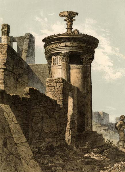 Athen, Lysikratesmonument von Carl Votteler