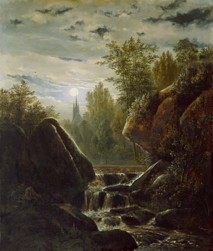 Bei Mondschein von Carl Wagner