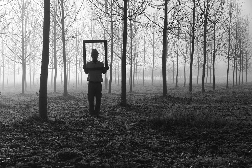 Open air Museum - Faceless painting - von Carlo Ferrara