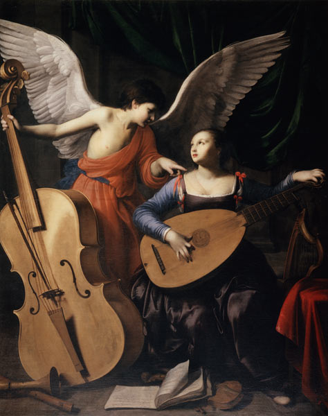 Die hl. Cäcilie von Carlo Saraceni