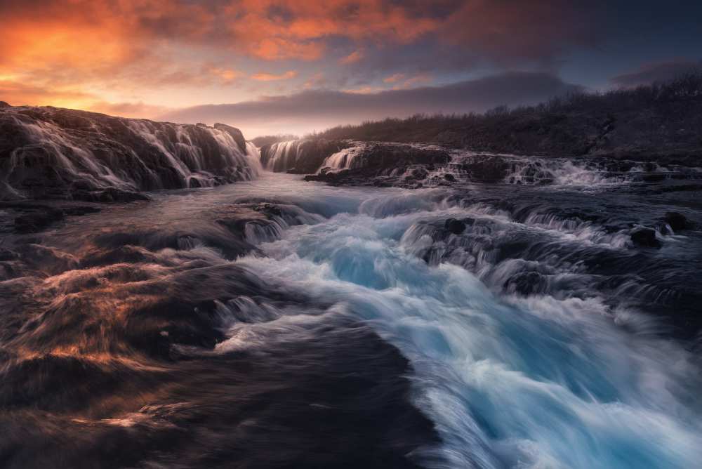 Blue Flow von Carlos F. Turienzo