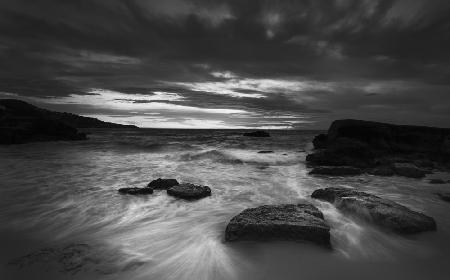 Storm in Cala Tarida