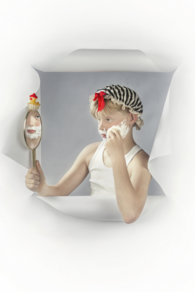 little boys dream of being a big boy von Carola Kayen-Mouthaan