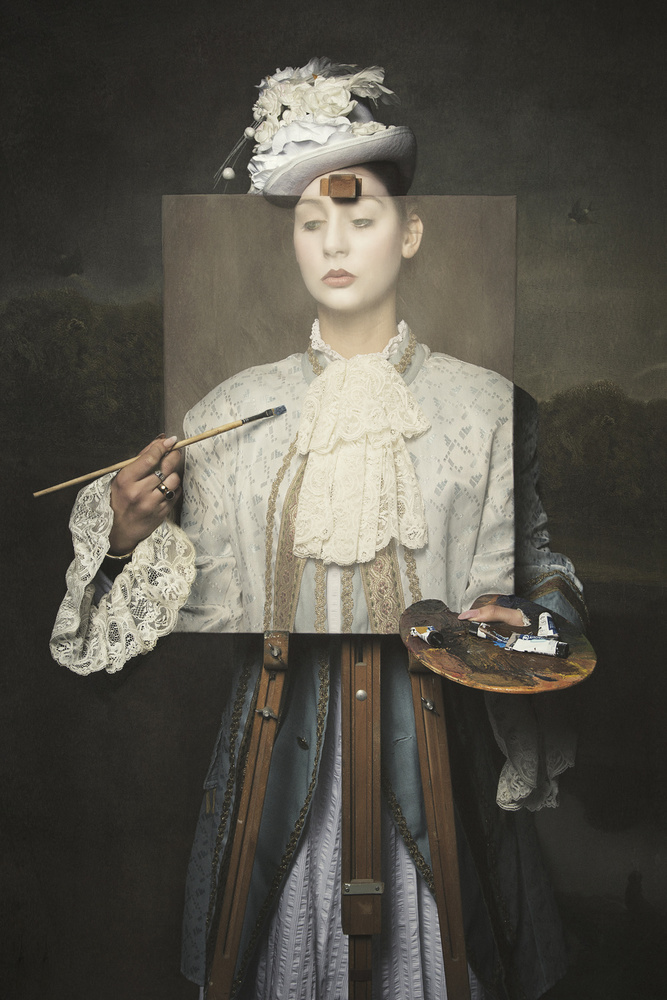 Painting myself von Carola Kayen-Mouthaan