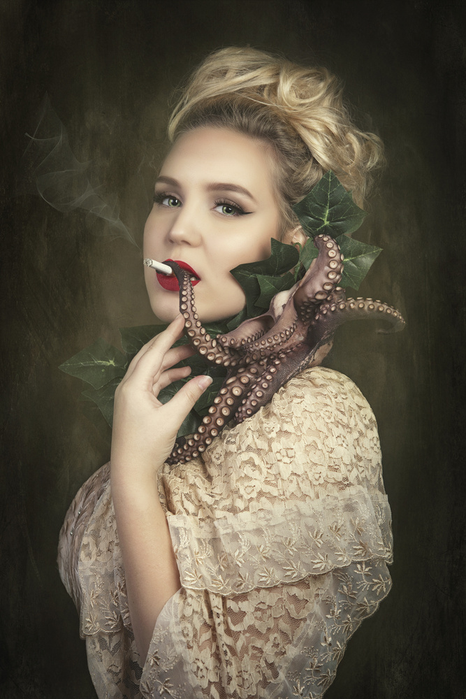 Octopuss girl von Carola Kayen-Mouthaan