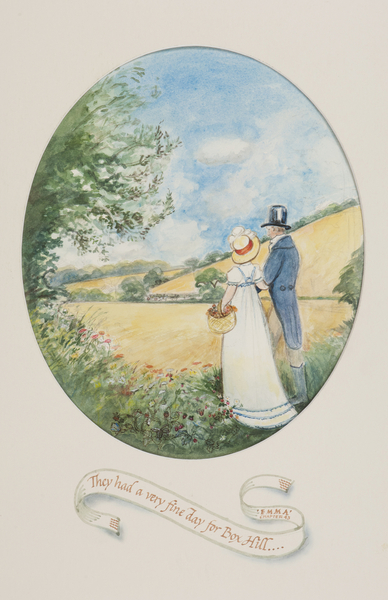 They had a very fine day for Box Hill von Caroline  Hervey-Bathurst