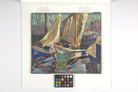 Fishing Boats In Harbor