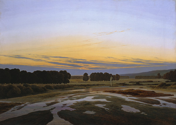 Das große Gehege von Caspar David Friedrich