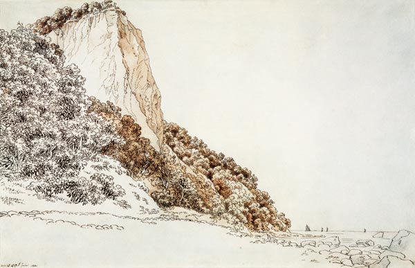 Stubbenkammer von Caspar David Friedrich