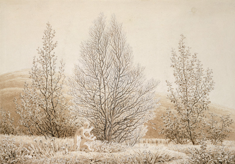 Spring von Caspar David Friedrich