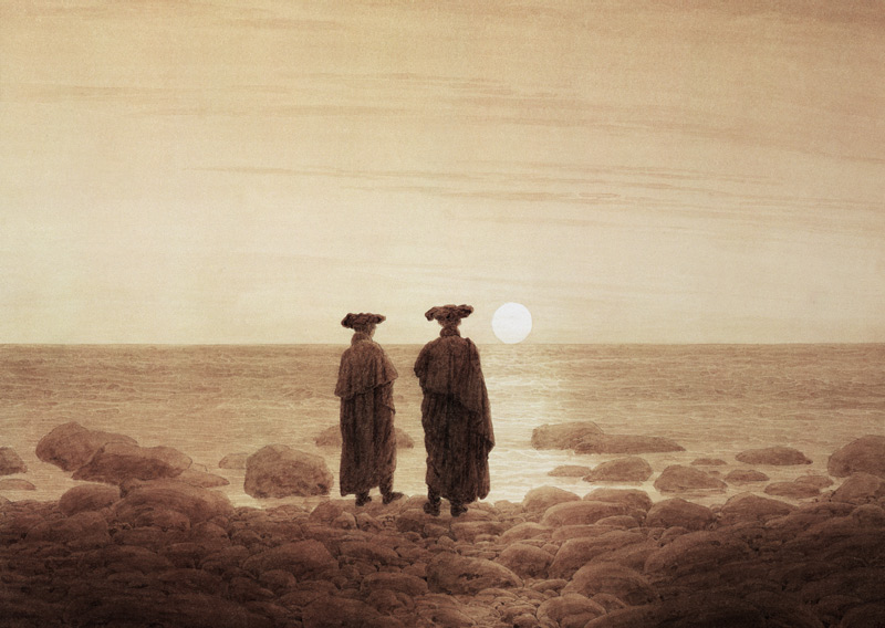 Moonrise von Caspar David Friedrich