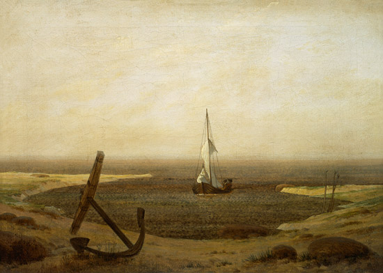 Evening von Caspar David Friedrich