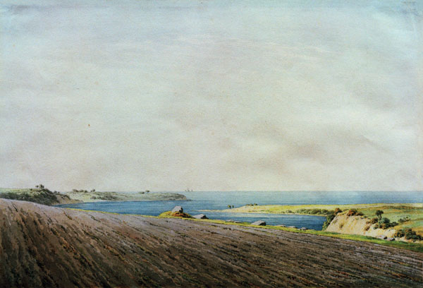 Ostsee bei Rügen von Caspar David Friedrich