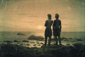 Zwei Männer am Strand