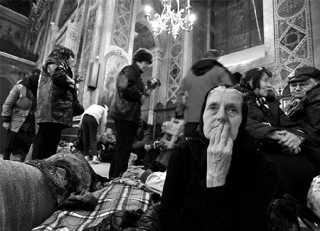 Pilgrim at Saint Parascheva