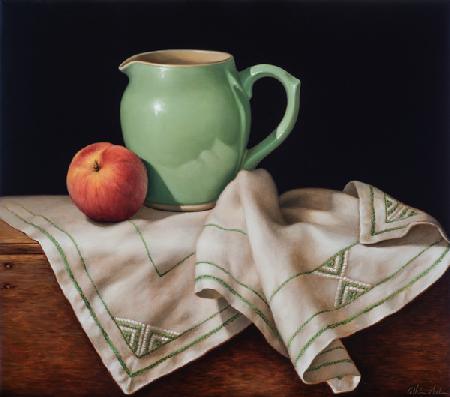 Still Life with Art Deco Cloth