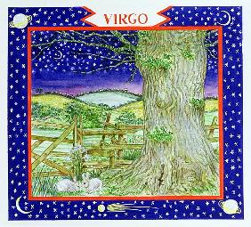 Virgo (w/c on paper) 