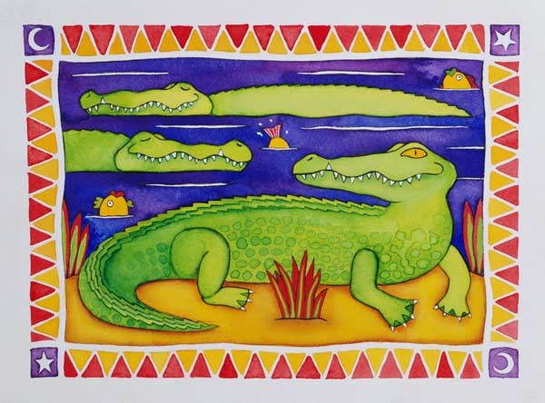 Crocodiles  von Cathy  Baxter