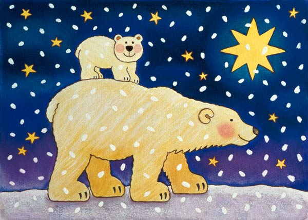 Polar-back Ride, 1996 (pastel)  von Cathy  Baxter