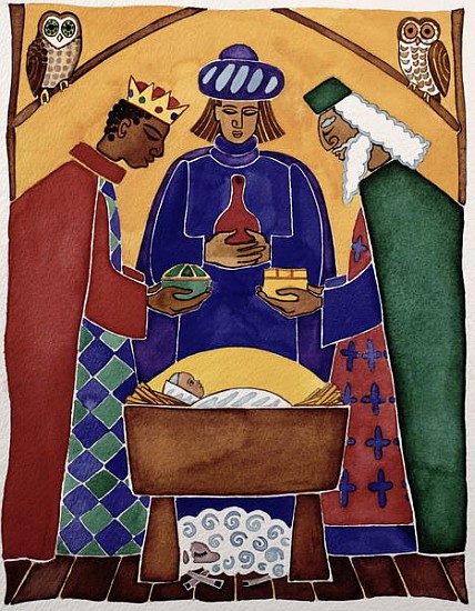 Adoration of the Kings  von Cathy  Baxter