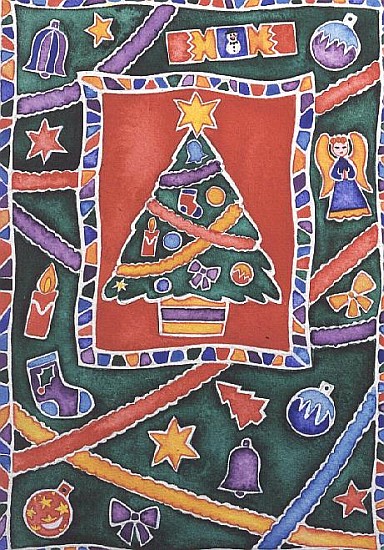 Christmas Decoration  von Cathy  Baxter