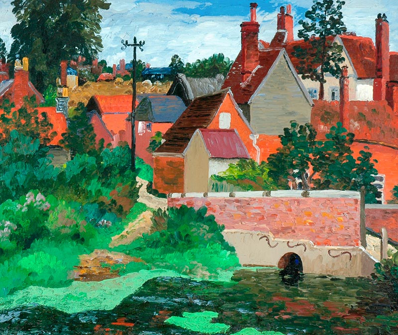Polstead, Suffolk, c von Cedric Morris