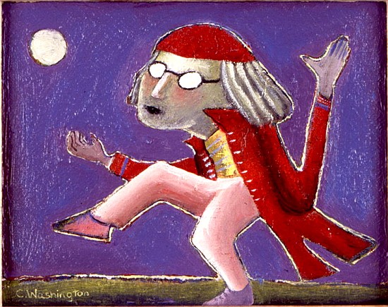 The Professor (oil on canvas)  von Celia  Washington