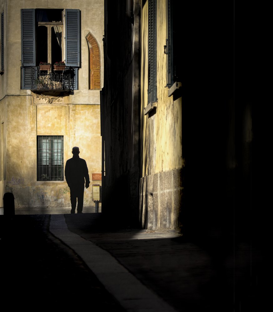 The old balcony von Cesare Carabba