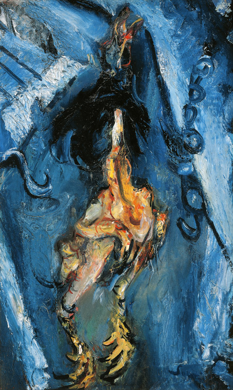 Le poulet plumé (Das gerupfte Huhn). von Chaim Soutine