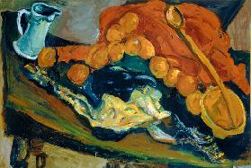 Still-life with a turkey