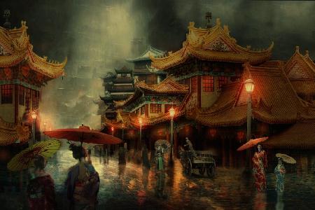 The streets of Hanoi...