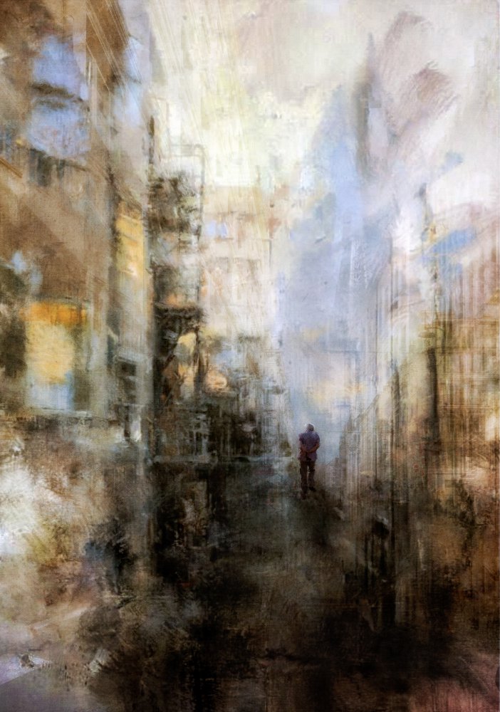 Ill walk through this lonely town, till my shadows coming round.... von Charlaine Gerber