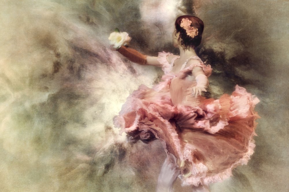 Painting my sleep with a colour so bright... von Charlaine Gerber