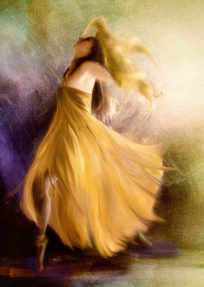 ...she’ll dance with the yellow dress.... von Charlaine Gerber