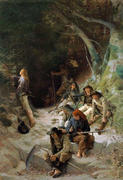The Ambush von Charles Alexandre Coessin de la Fosse